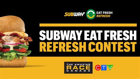 The Chef Yourself contest. . Ctv subway contest